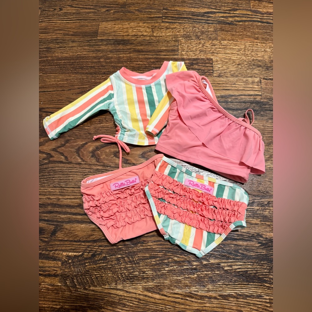 Ruffle Butts Swim Collection 6-12m